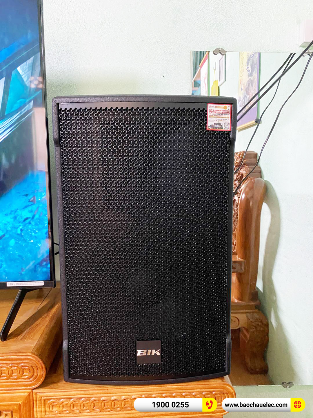 Lắp đặt d&agrave;n karaoke BIK gần 38tr cho anh Trung tại Đồng Nai