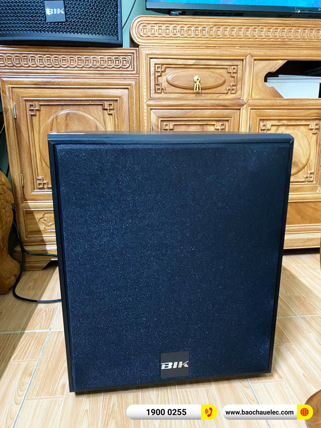 Lắp đặt d&agrave;n karaoke BIK gần 38tr cho anh Trung tại Đồng Nai