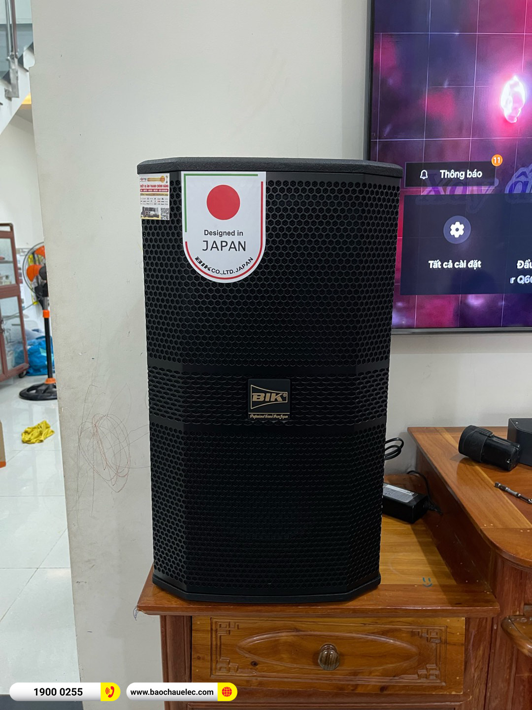 Lắp đặt dàn karaoke BIK hơn 40tr cho anh Trường tại Đồng Nai