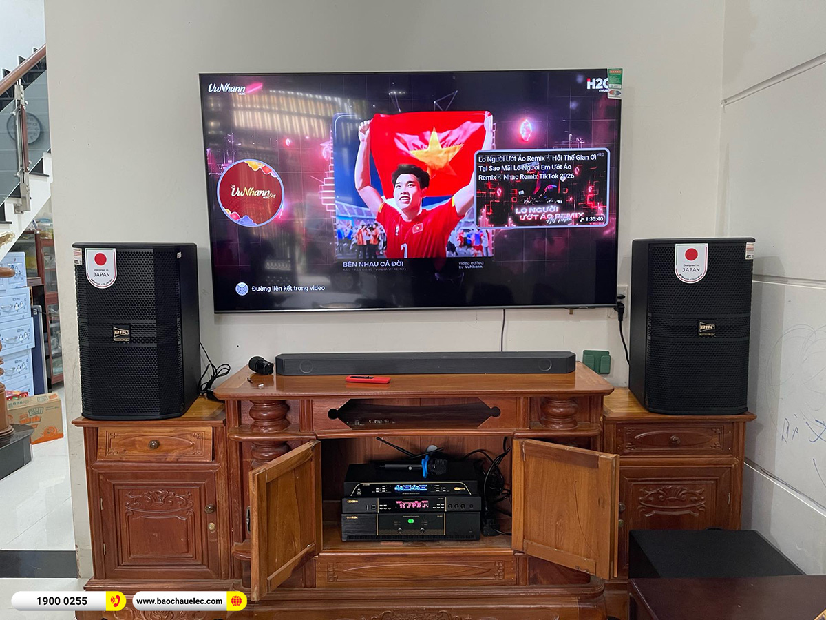 Lắp đặt dàn karaoke BIK hơn 40tr cho anh Trường tại Đồng Nai