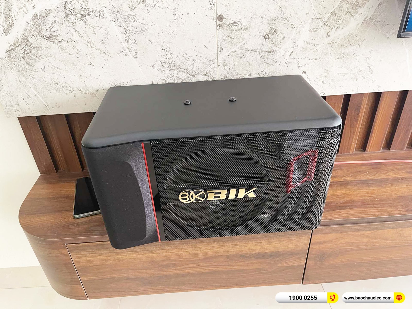 Lắp đặt d&agrave;n karaoke BIK hơn 30tr cho anh Trường tại Th&aacute;i B&igrave;nh 
