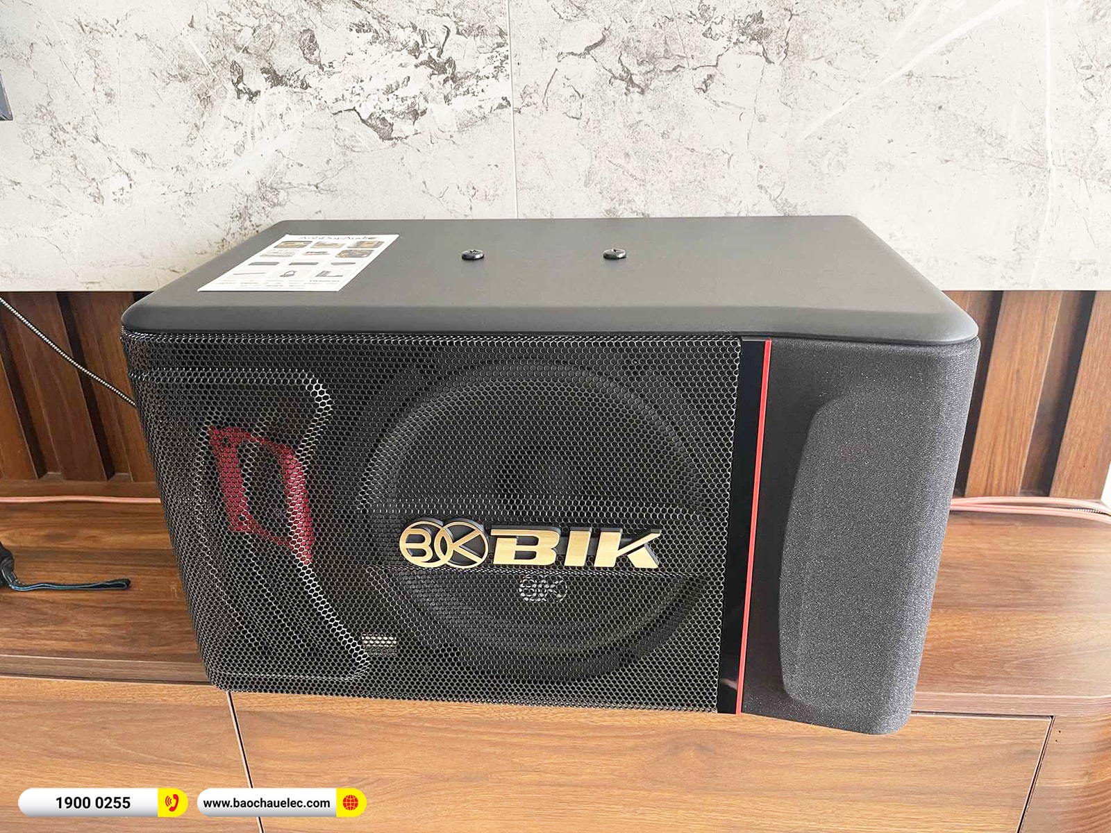 Lắp đặt d&agrave;n karaoke BIK hơn 30tr cho anh Trường tại Th&aacute;i B&igrave;nh 