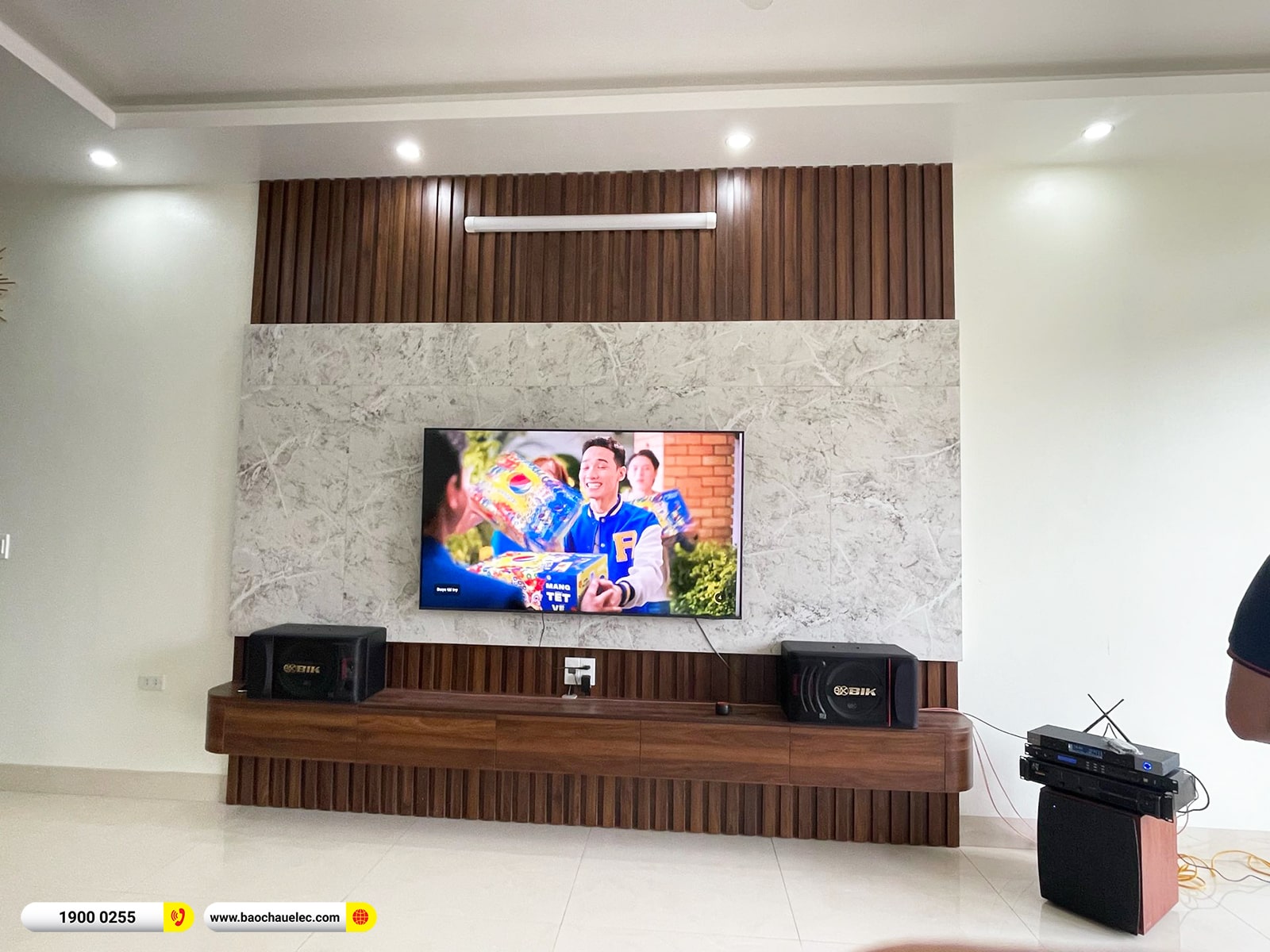 Lắp đặt d&agrave;n karaoke BIK hơn 30tr cho anh Trường tại Th&aacute;i B&igrave;nh 