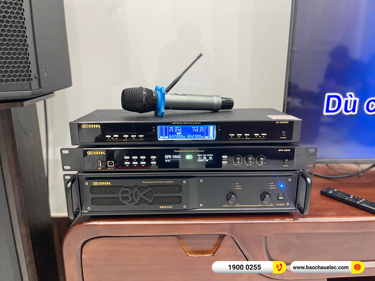 Lắp đặt dàn karaoke BIK hơn 48tr cho anh Tuyển tại Đồng Nai