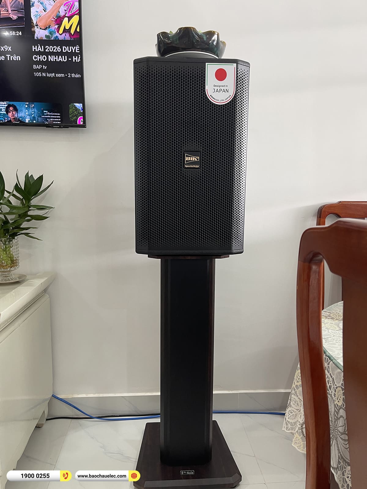 Lắp đặt d&agrave;n karaoke BIK hơn 50tr cho anh Tỷ tại Cần Thơ