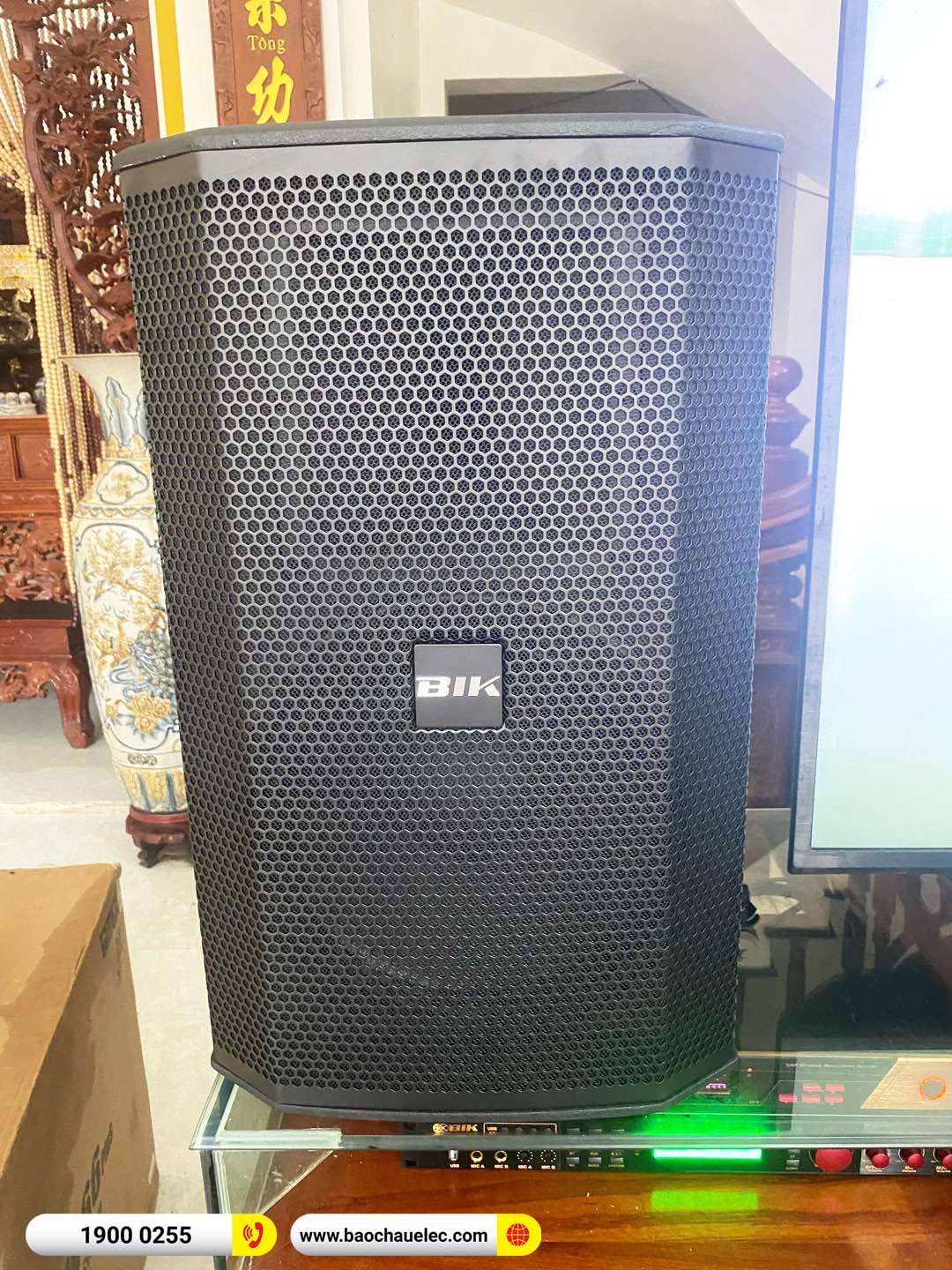 Lắp đặt dàn karaoke BIK hơn 50tr cho anh Việt tại Nam Định