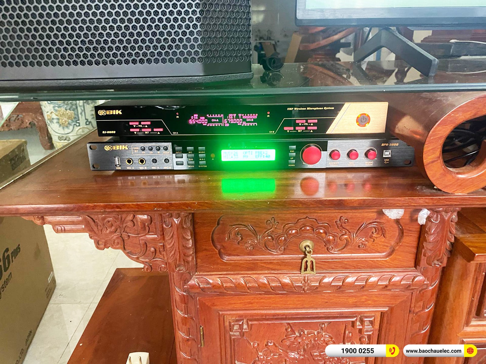 Lắp đặt dàn karaoke BIK hơn 50tr cho anh Việt tại Nam Định