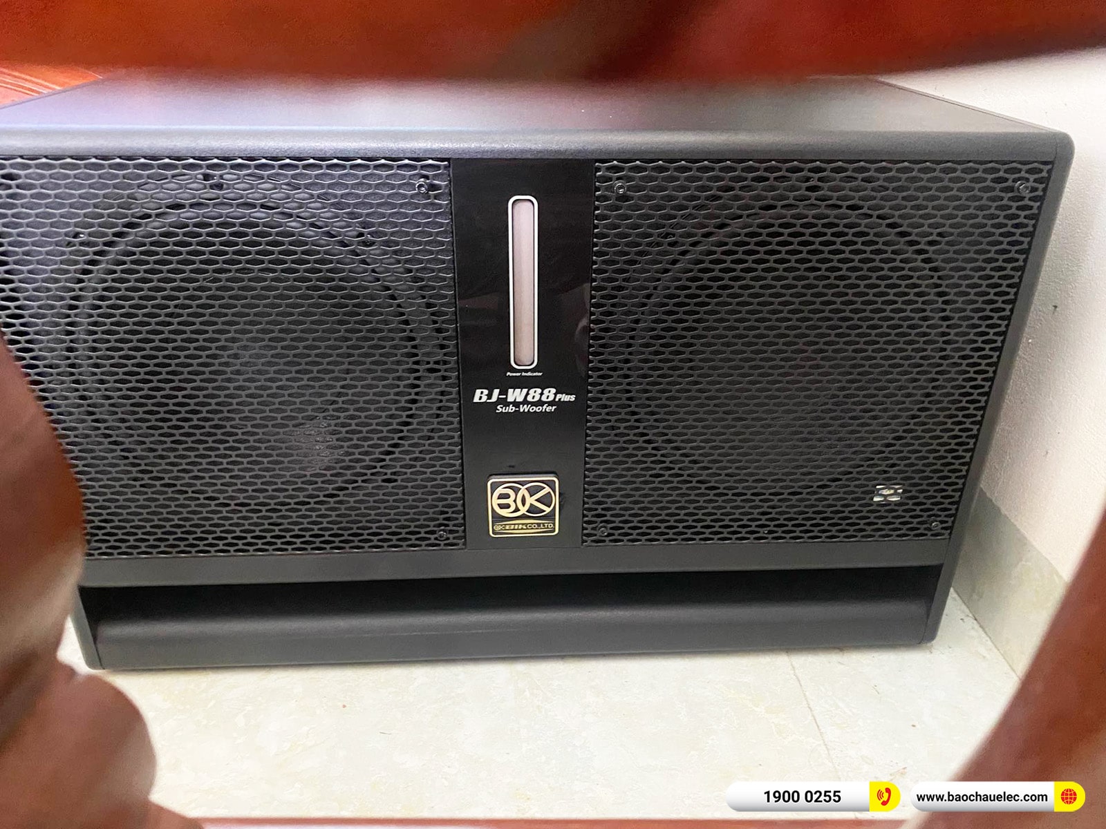Lắp đặt dàn karaoke BIK hơn 50tr cho anh Việt tại Nam Định