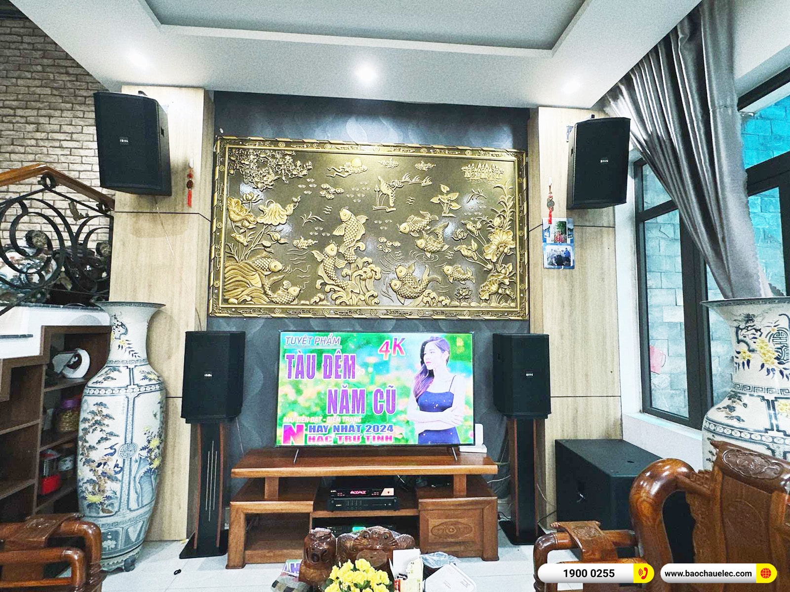 Lắp đặt d&agrave;n karaoke BIK hơn 83tr cho anh Vinh tại Đ&agrave; Nẵng