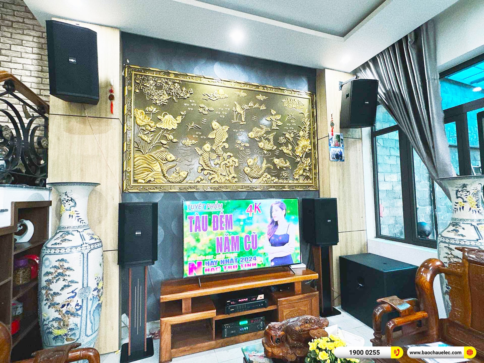 Lắp đặt d&agrave;n karaoke BIK hơn 83tr cho anh Vinh tại Đ&agrave; Nẵng