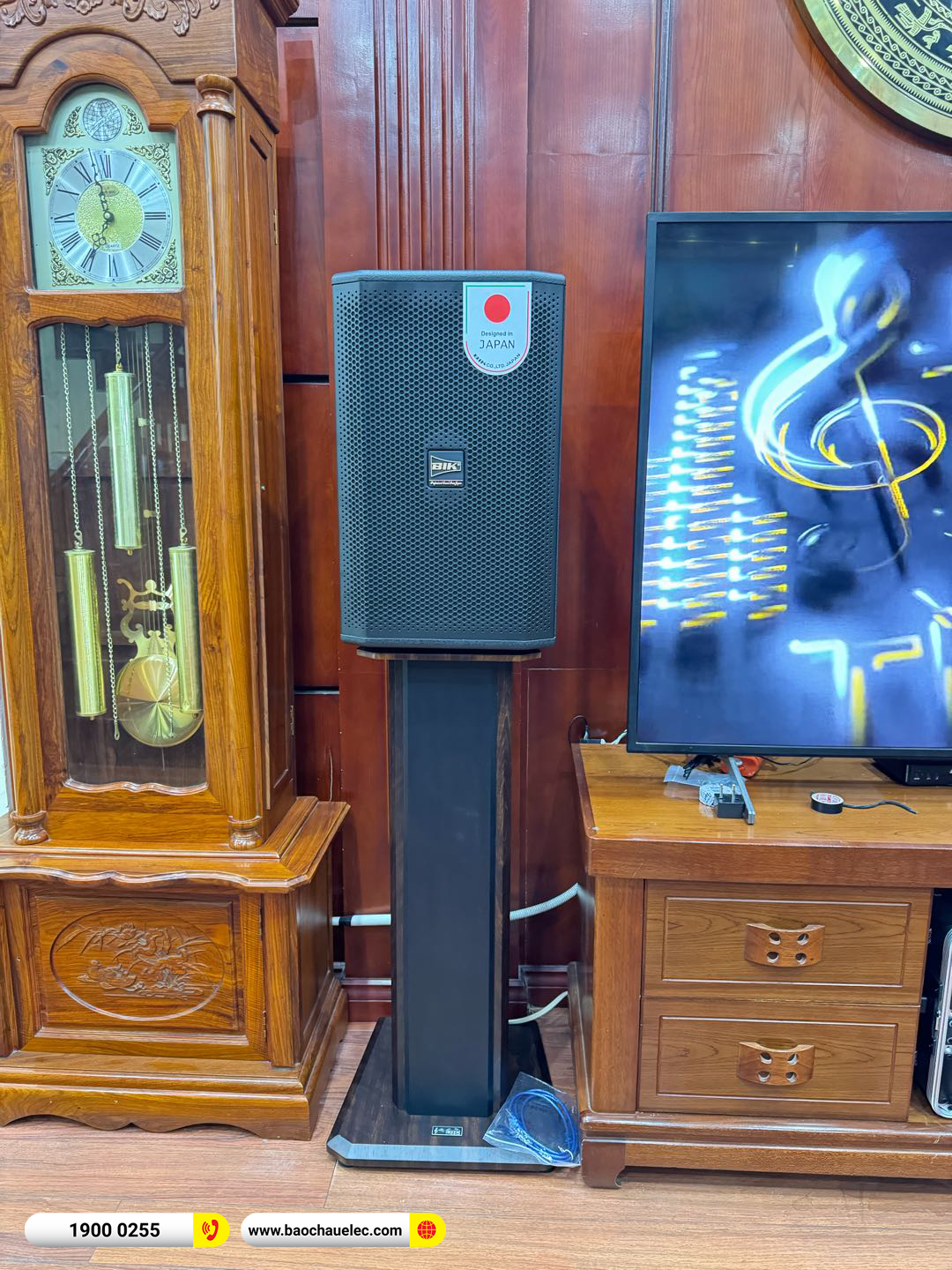 Lắp đặt dàn karaoke BIK hơn 40tr cho chị Dung tại Hà Nội