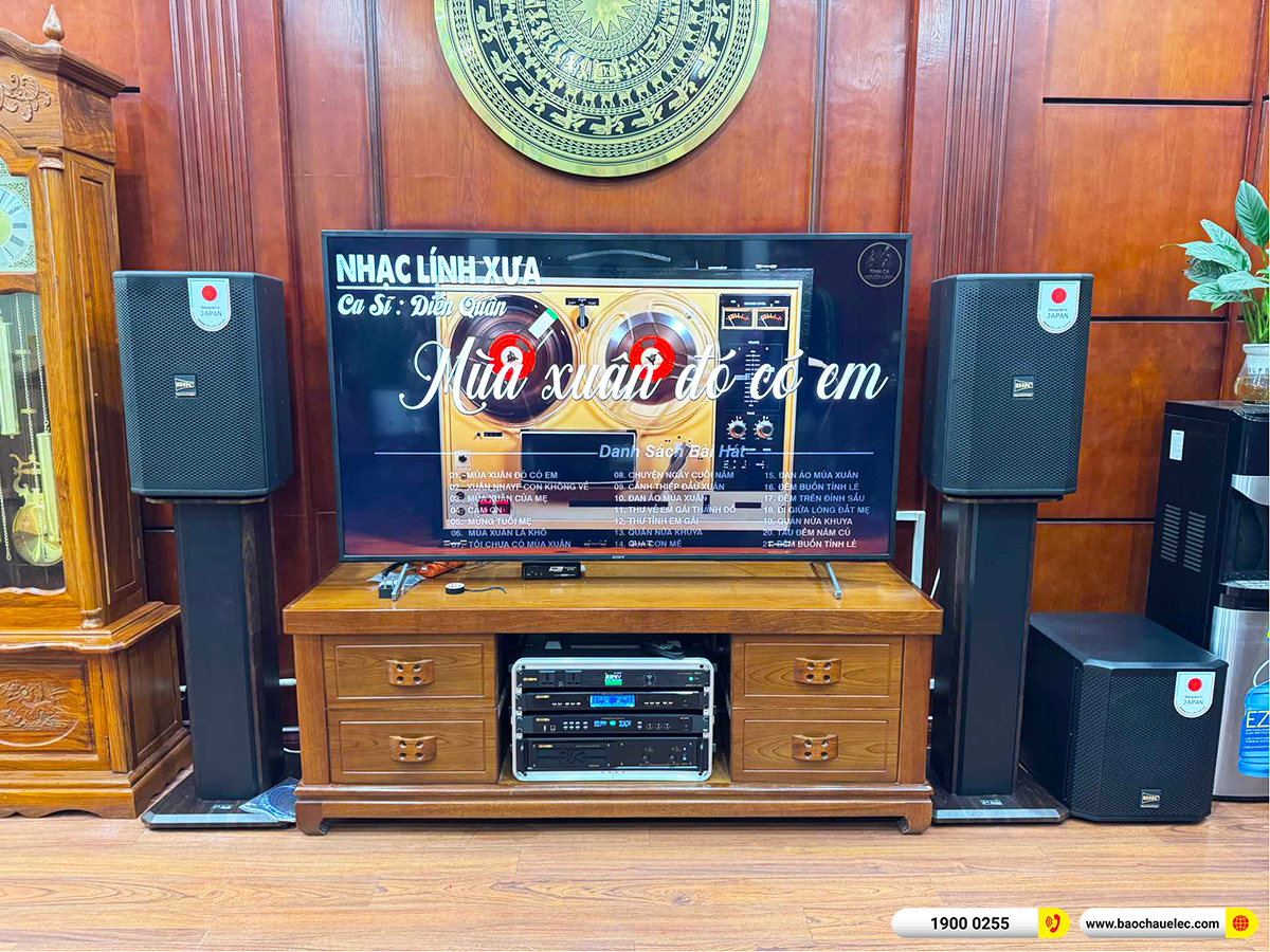 Lắp đặt dàn karaoke BIK hơn 40tr cho chị Dung tại Hà Nội