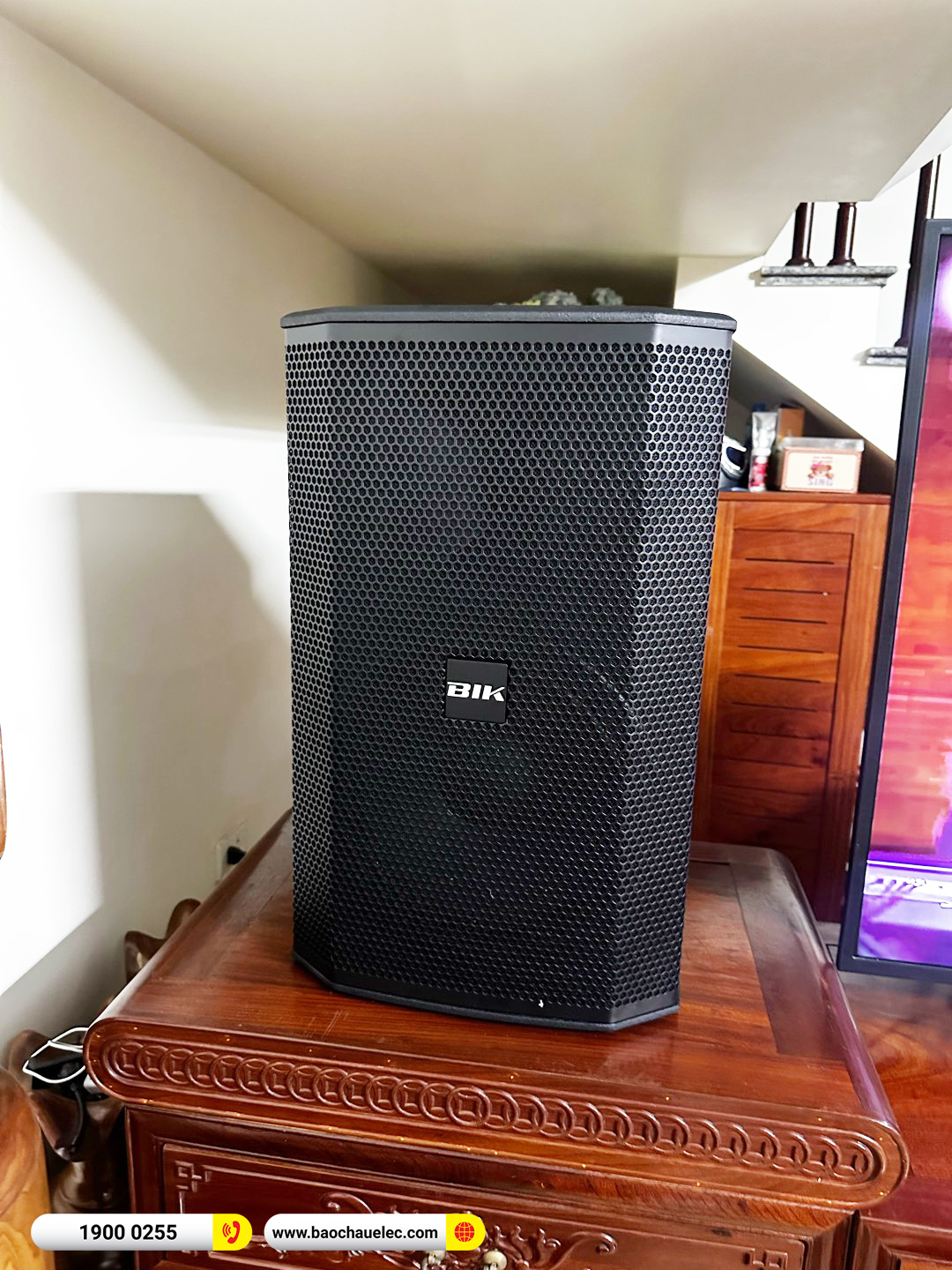 Lắp đặt d&agrave;n karaoke BIK hơn 32tr cho chị Hiếu tại H&agrave; Nam