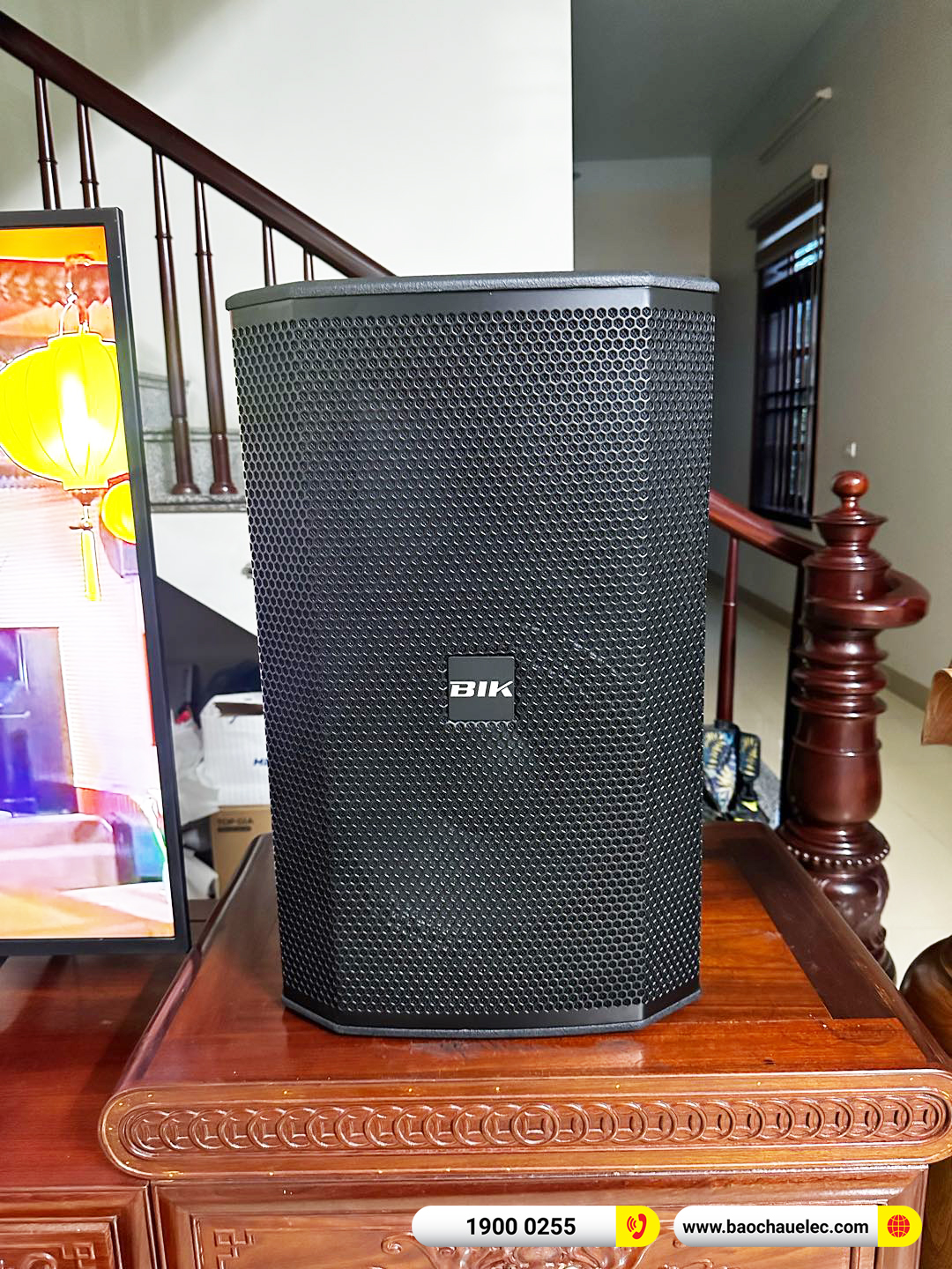 Lắp đặt d&agrave;n karaoke BIK hơn 32tr cho chị Hiếu tại H&agrave; Nam