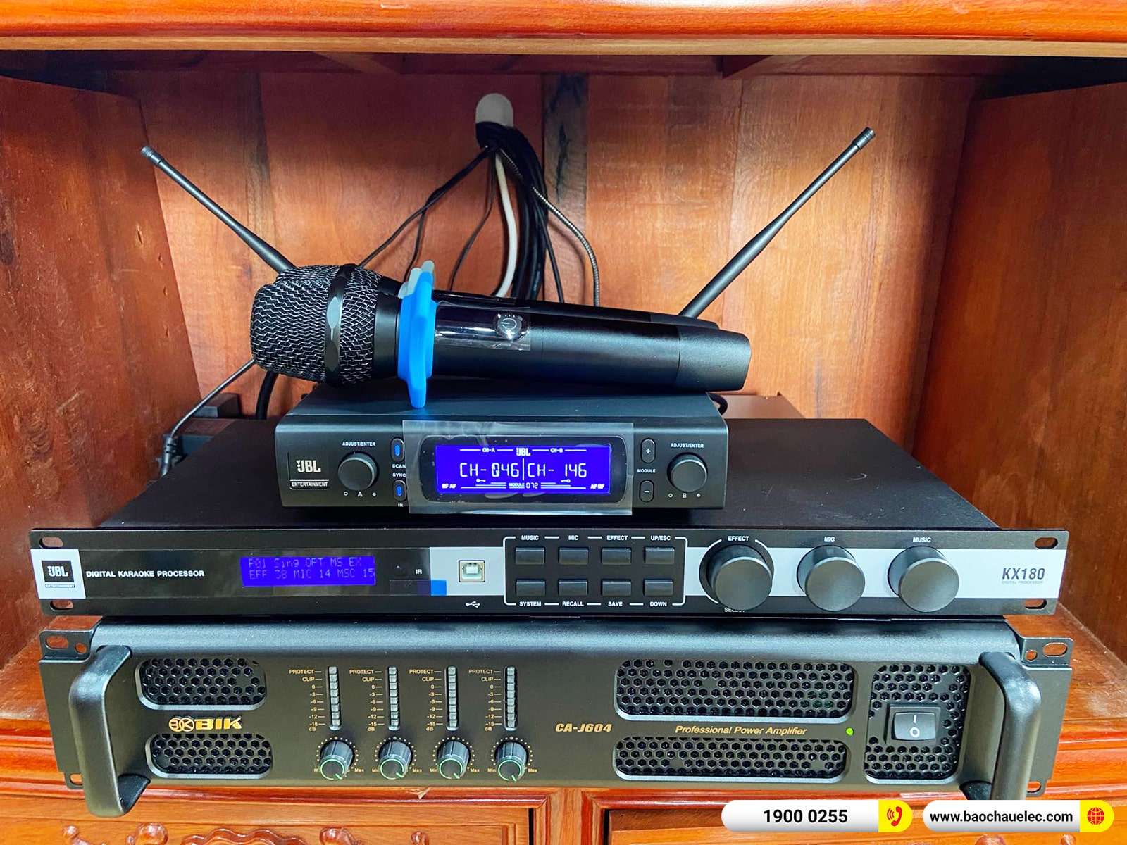 Lắp đặt d&agrave;n karaoke BIK gần 67tr cho chị Linh tại Hải Ph&ograve;ng