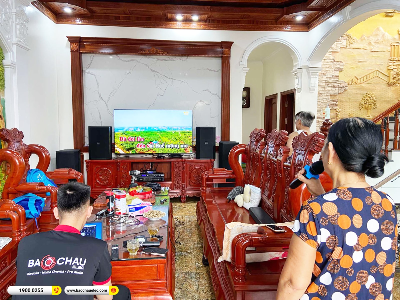 Lắp đặt d&agrave;n karaoke BIK gần 67tr cho chị Linh tại Hải Ph&ograve;ng