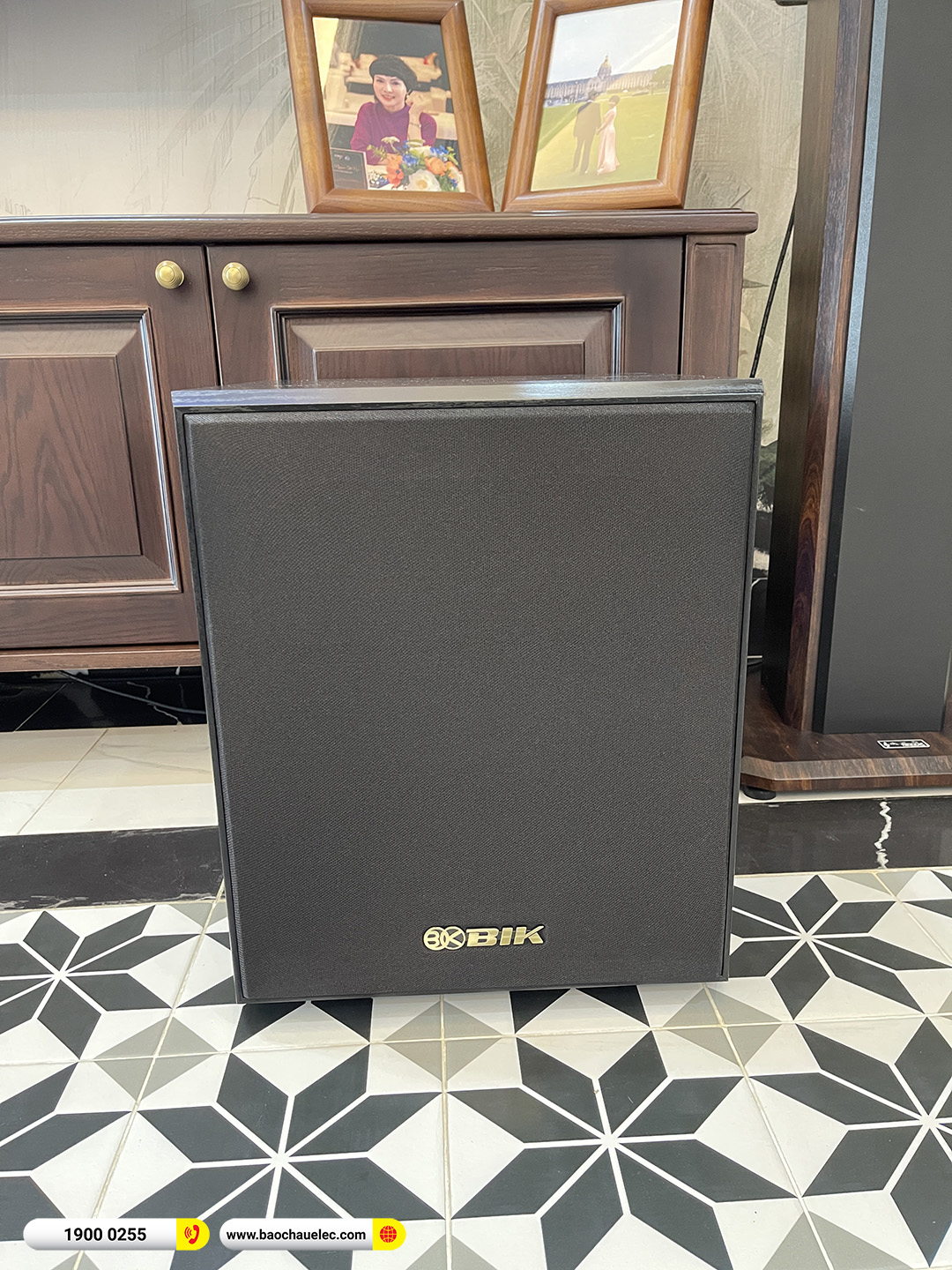 Lắp đặt d&agrave;n karaoke BIK hơn 40tr cho chị Ngọc tại H&agrave; Nội 
