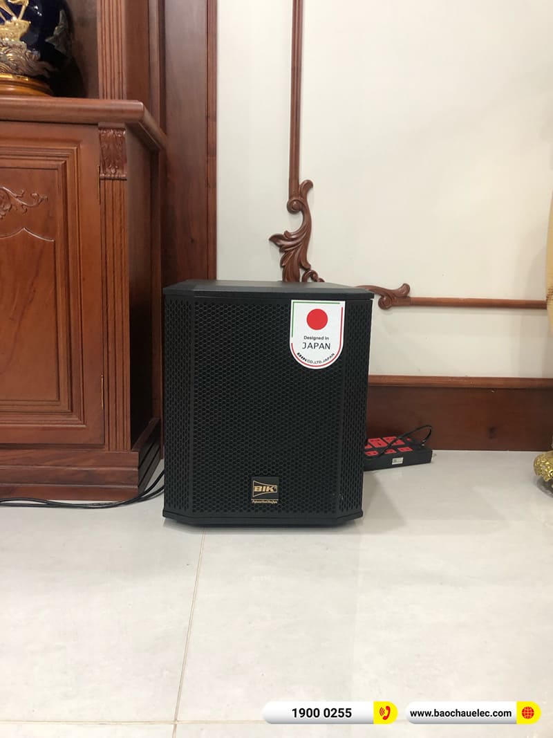 Lắp đặt dàn karaoke BIK hơn 40tr cho chị Thu tại Hà Nội