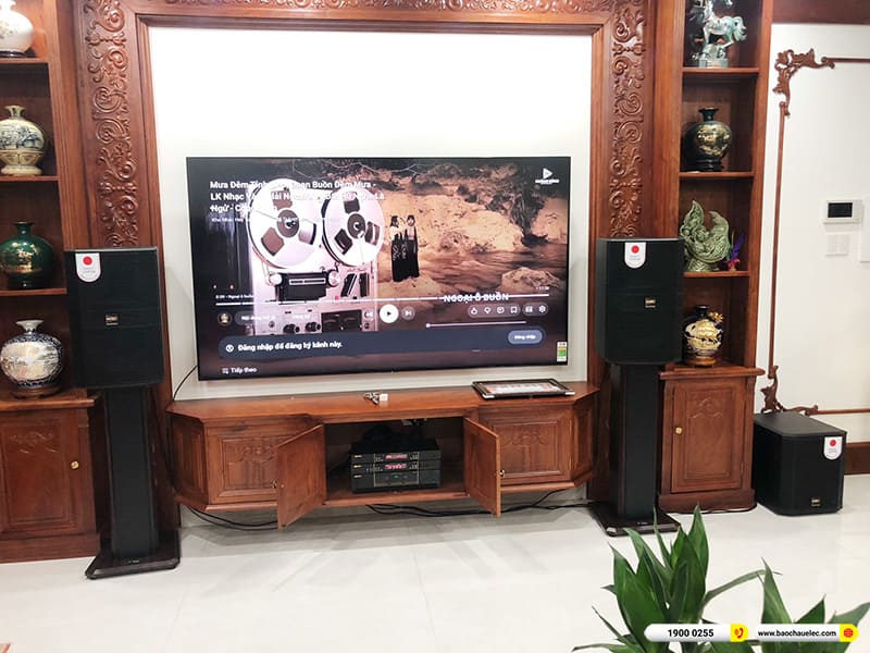 Lắp đặt dàn karaoke BIK hơn 40tr cho chị Thu tại Hà Nội