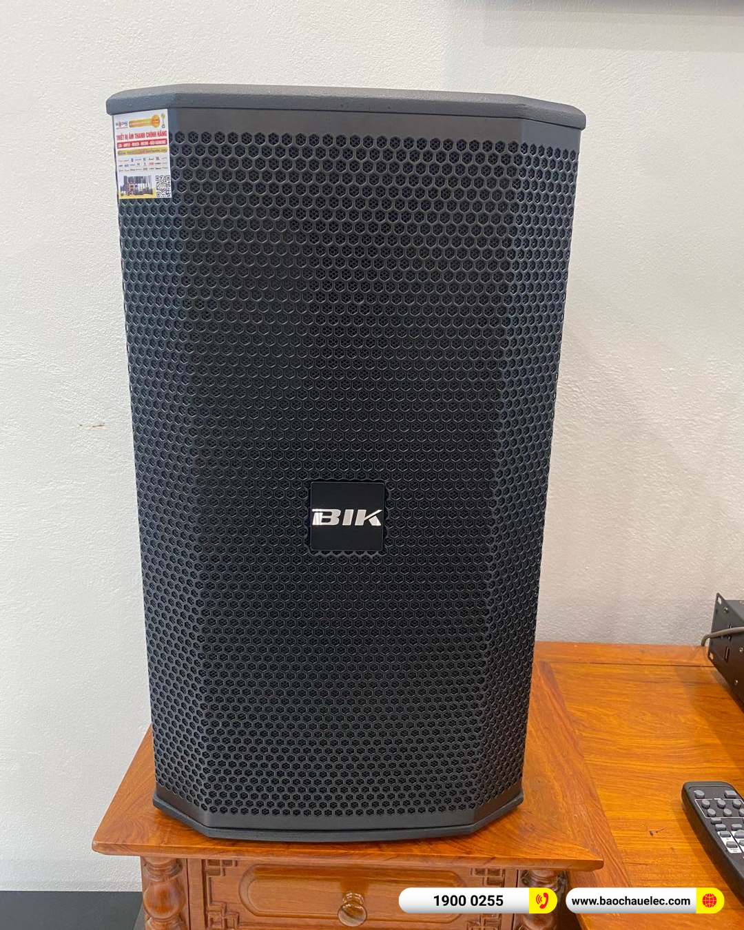 Lắp đặt karaoke BIK hơn 40tr cho anh Đo&agrave;n tại Nam Định