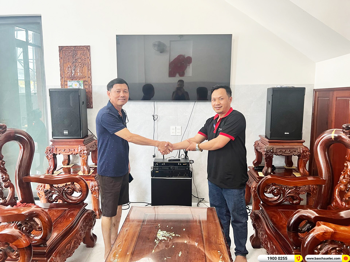Lắp đặt d&agrave;n karaoke BIK hơn 36tr cho anh Lương ở Đăk Lăk