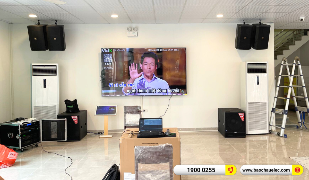 Lắp đặt d&agrave;n karaoke BIK hơn 177tr cho c&ocirc;ng ty TNHH x&acirc;y dựng v&agrave; M&ocirc;i trường GlOBAL tại H&agrave; Nội