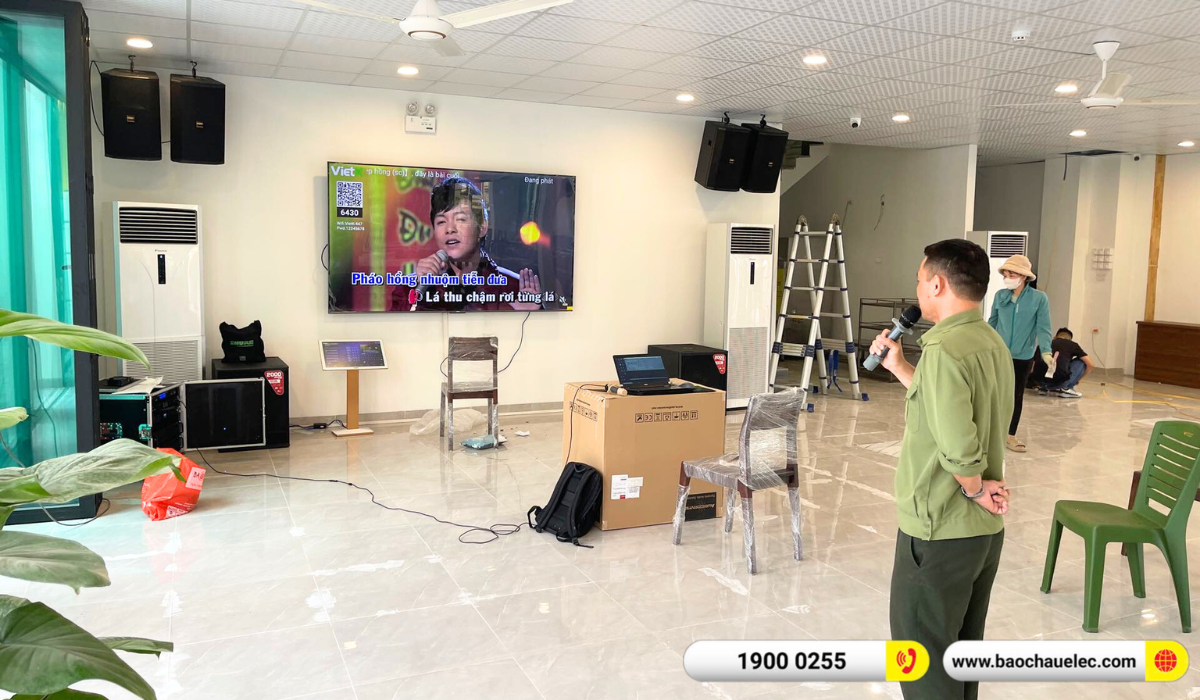 Lắp đặt d&agrave;n karaoke BIK hơn 177tr cho c&ocirc;ng ty TNHH x&acirc;y dựng v&agrave; M&ocirc;i trường GlOBAL tại H&agrave; Nội
