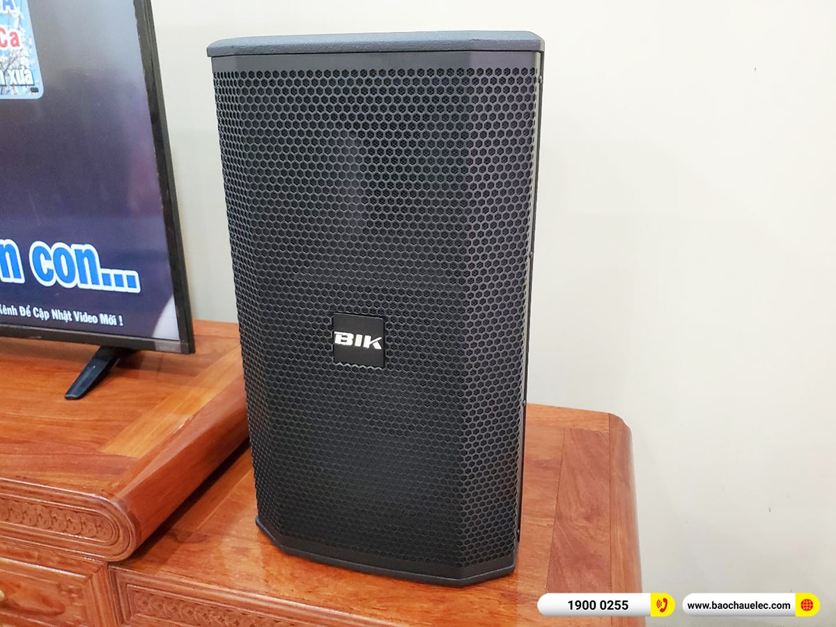 Lắp đặt dàn karaoke BIK hơn 27tr cho chú Chủ tại Hà Nội (BIK BSP410II, BKSound DKA 6500, BKSound SW512)