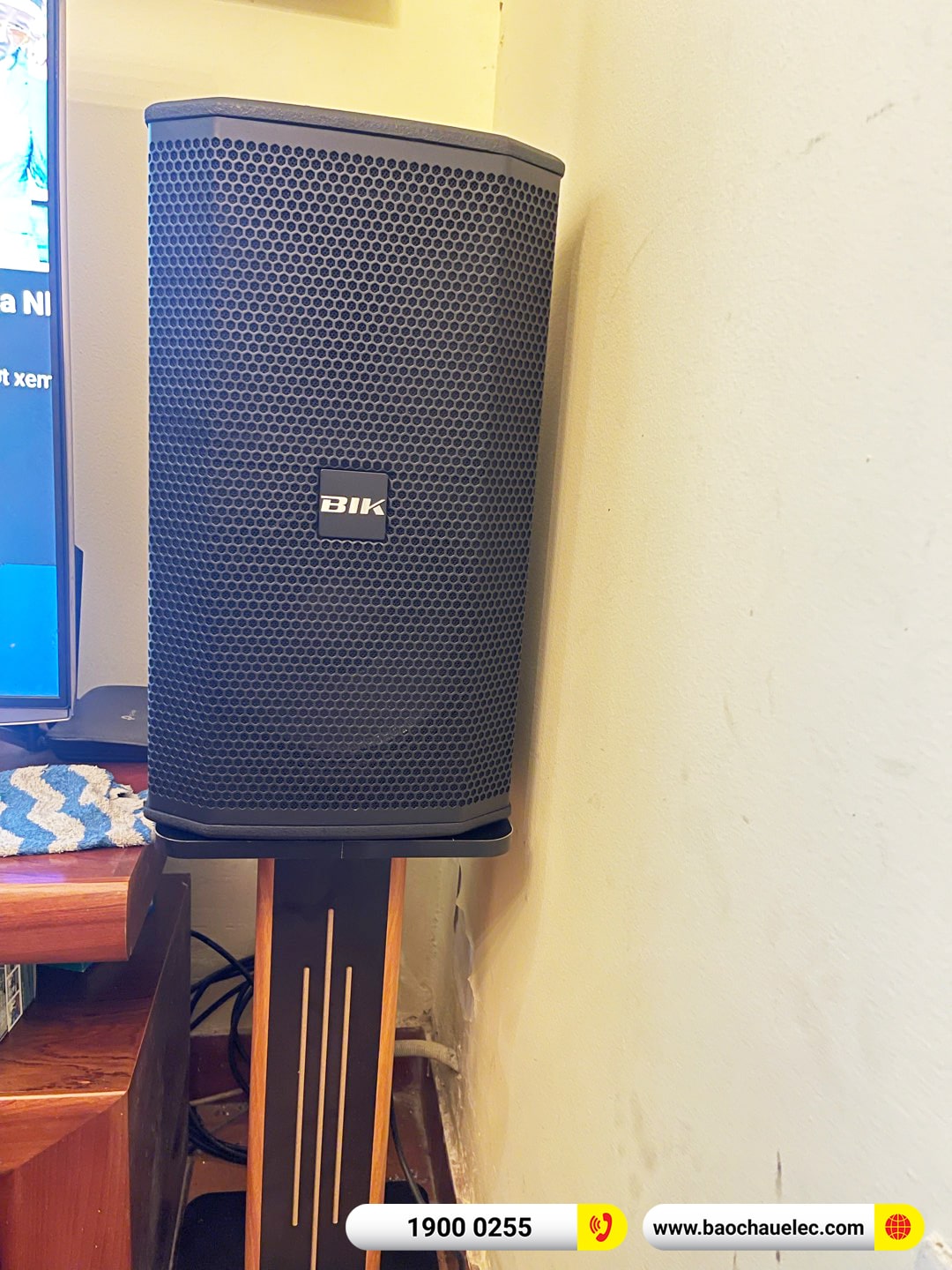 Lắp đặt d&agrave;n karaoke BIK gần 42tr cho ch&uacute; H&ugrave;ng tại H&agrave; Nội (BIK BSP 410II, VM630A, BPR-5600, W66 Plus, BJ-U500)