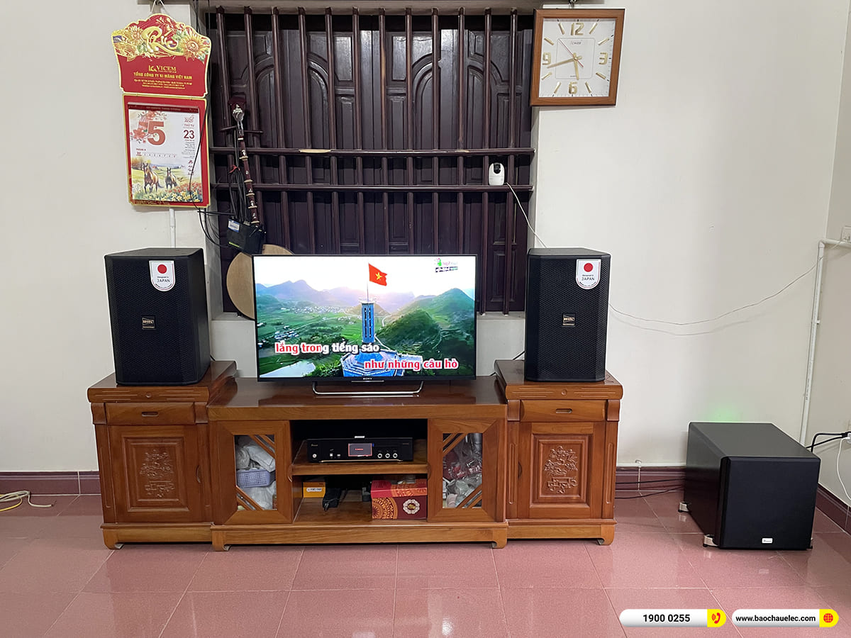 Lắp đặt d&agrave;n karaoke BIK hơn 27tr cho ch&uacute; Vĩnh tại H&agrave; Nội 