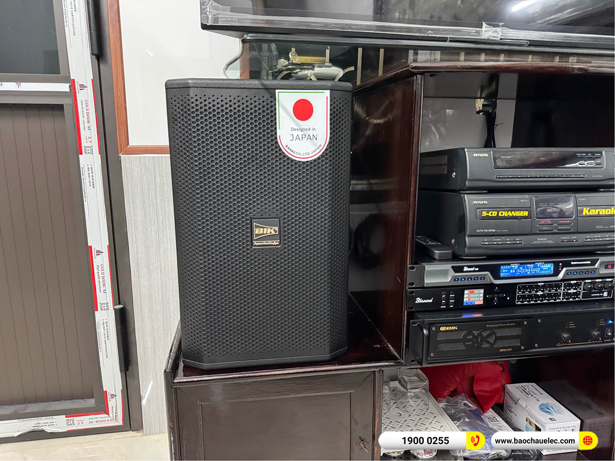 Lắp đặt d&agrave;n karaoke BIK hơn 33 triệu cho c&ocirc; Hiền tại H&agrave; Nội