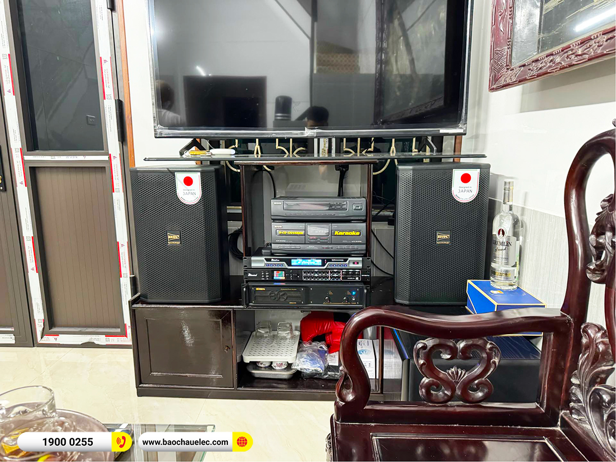 Lắp đặt d&agrave;n karaoke BIK hơn 33 triệu cho c&ocirc; Hiền tại H&agrave; Nội