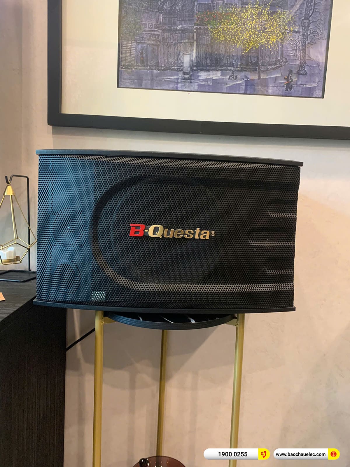 Lắp đặt d&agrave;n karaoke BIK hơn 15tr cho c&ocirc; Minh tại H&agrave; Nội 