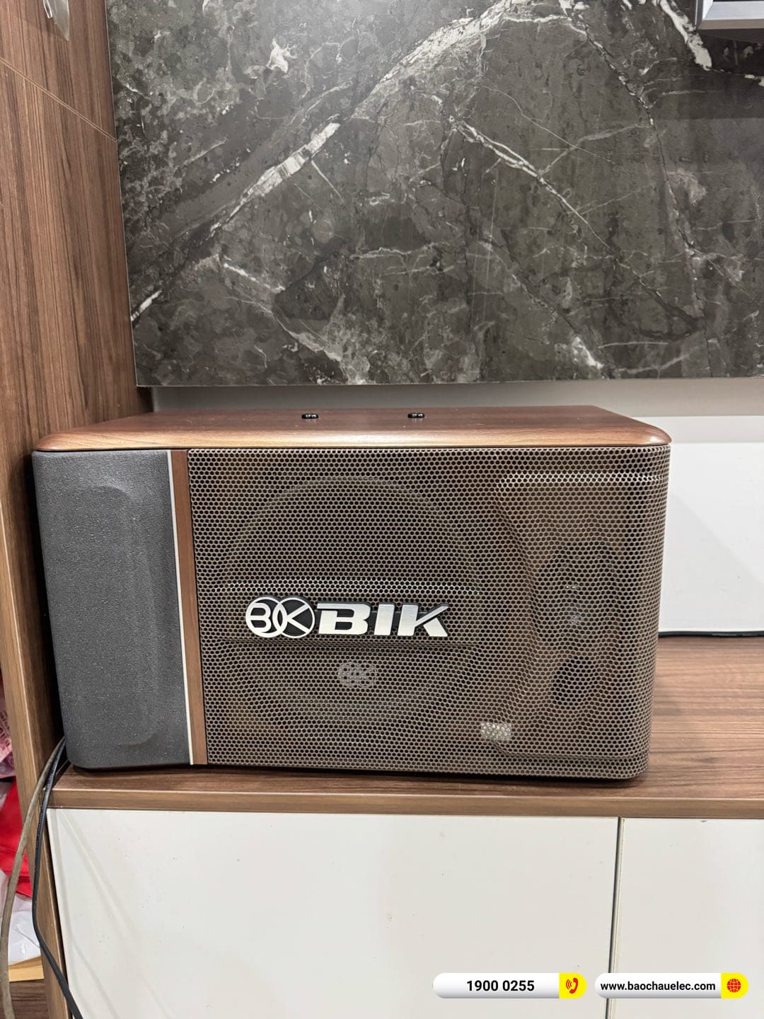 Lắp đặt dàn karaoke BIK hơn 14tr cho cô Nhung tại Hà Nội