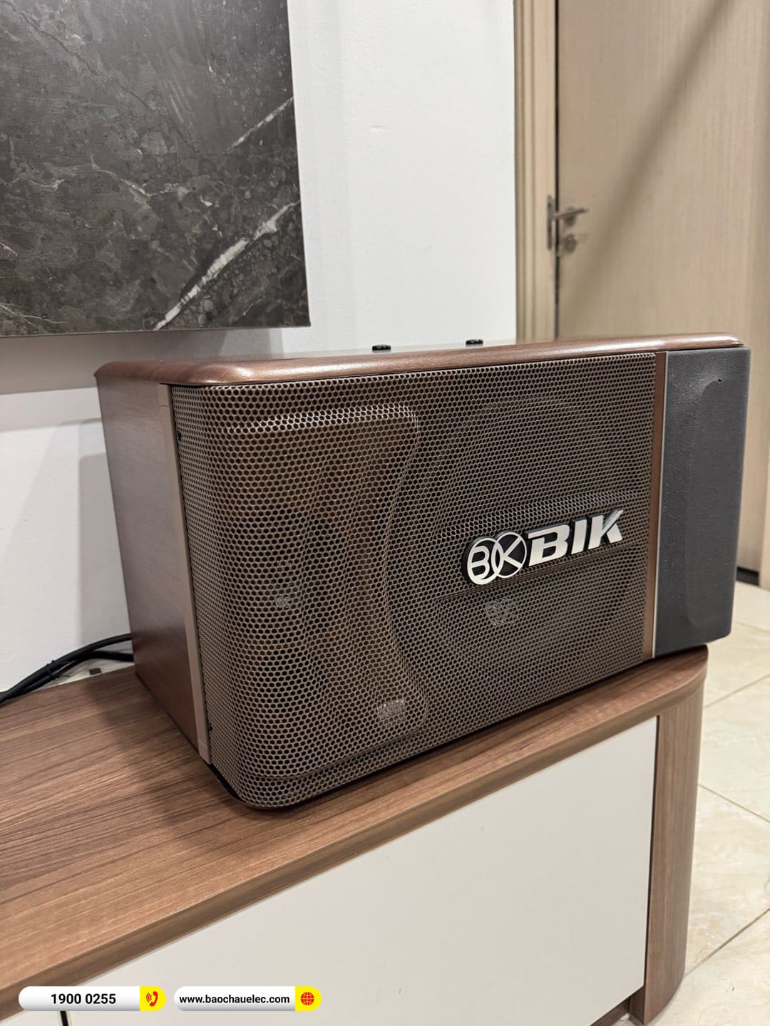 Lắp đặt dàn karaoke BIK hơn 14tr cho cô Nhung tại Hà Nội