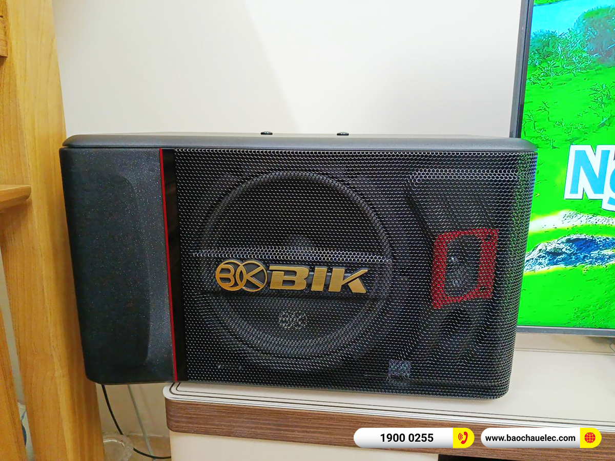 Lắp đặt d&agrave;n karaoke BIK hơn 21tr cho c&ocirc; Quy tại H&agrave; Nội