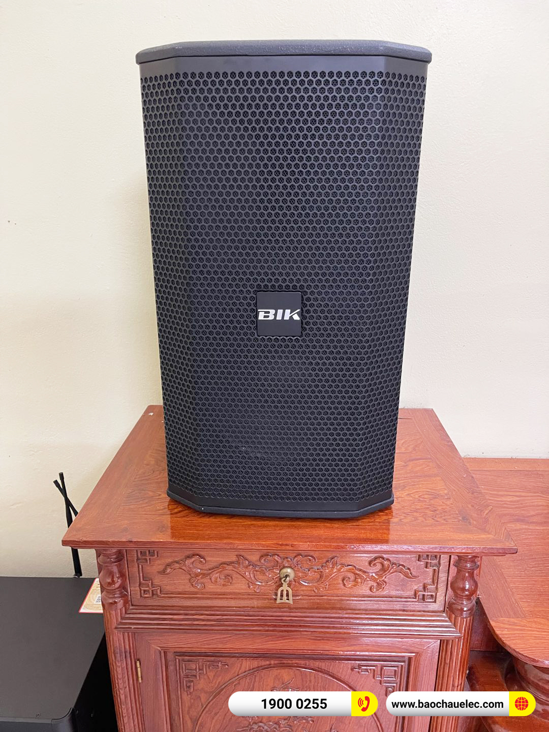 Lắp đặt d&agrave;n karaoke BIK hơn 25tr cho c&ocirc; Thủy tại H&agrave; Nội