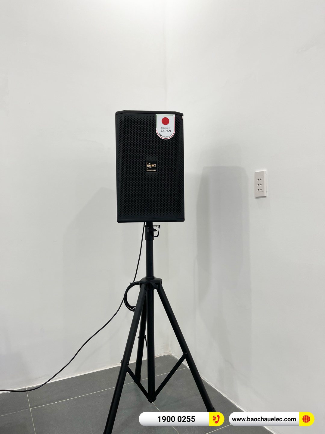 Lắp đặt dàn karaoke BIK hơn 57tr cho Công ty TNHH Thủy tinh HongFei tại Đồng Nai