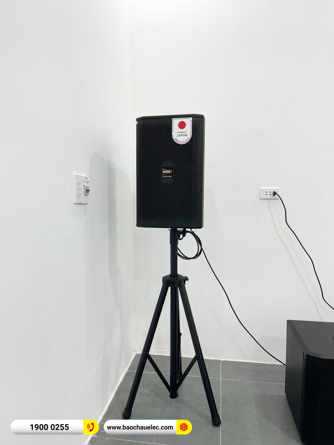 Lắp đặt dàn karaoke BIK hơn 57tr cho Công ty TNHH Thủy tinh HongFei tại Đồng Nai