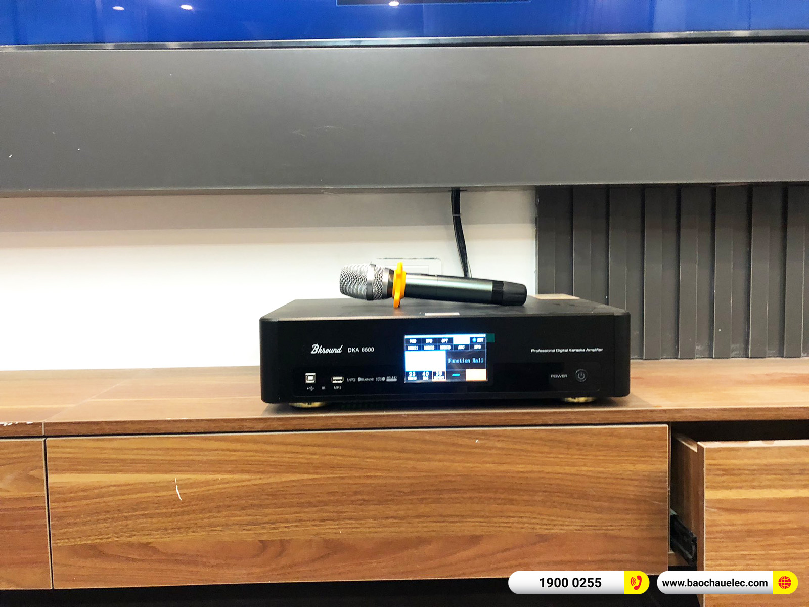 Lắp đặt d&agrave;n karaoke BMB hơn 22tr cho anh Cảnh tại H&agrave; Nội 