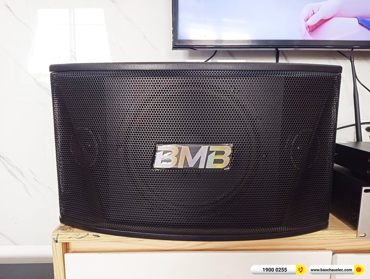 Lắp đặt d&agrave;n karaoke BMB gần 32tr cho anh Đạt tại H&agrave; Nội (BMB CSN 510SE, DP3600 New, JBL A100P, UGX12 Gold)