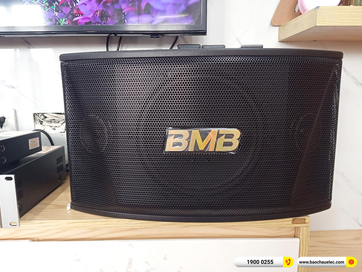 Lắp đặt d&agrave;n karaoke BMB gần 32tr cho anh Đạt tại H&agrave; Nội (BMB CSN 510SE, DP3600 New, JBL A100P, UGX12 Gold)