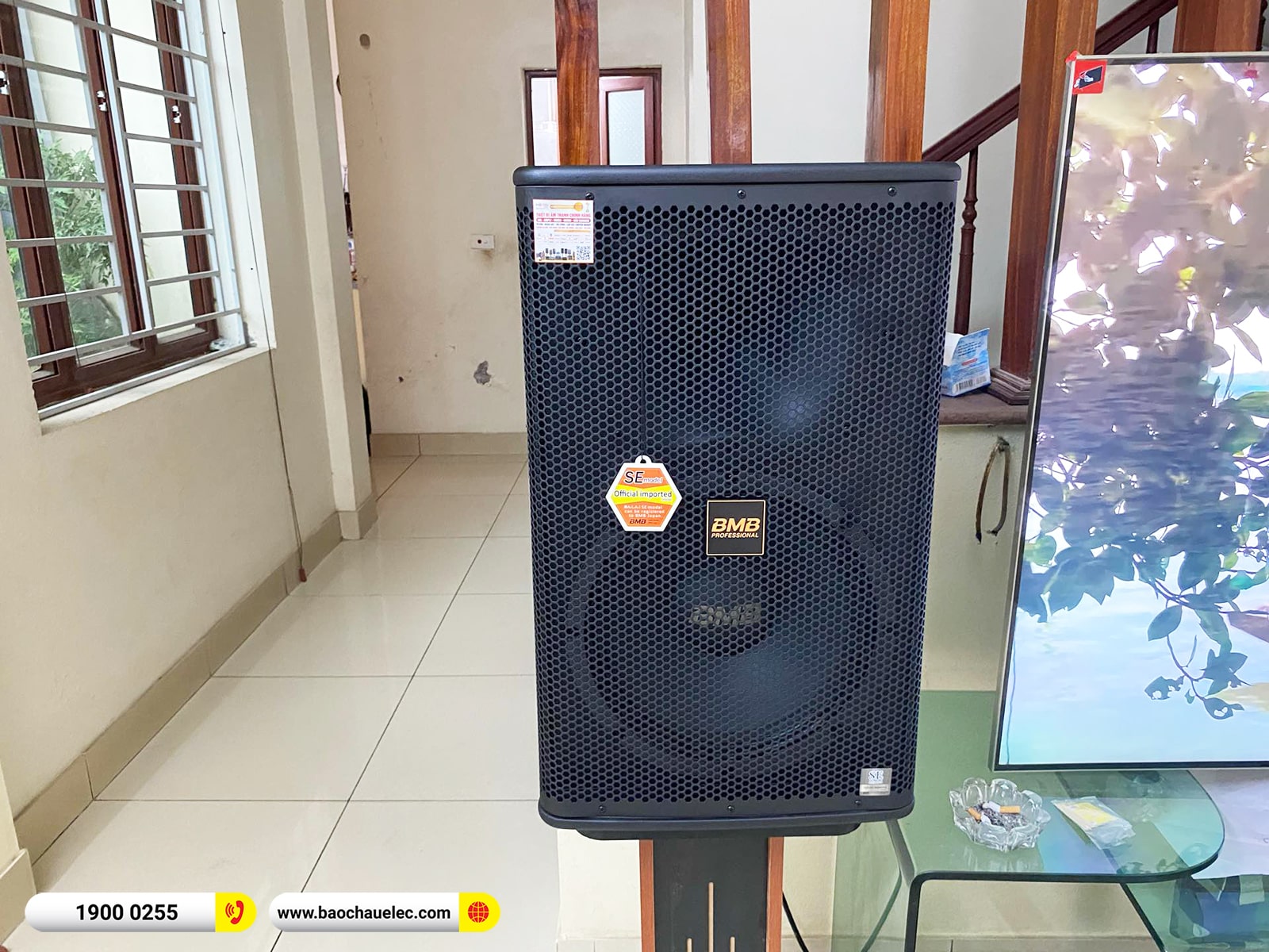 Lắp đặt d&agrave;n karaoke BMB gần 55tr cho anh Đ&ocirc;ng tại H&agrave; Nội (BMB 1212SE, BPA-8200, BPR-5600, SW612, BJ-U600)