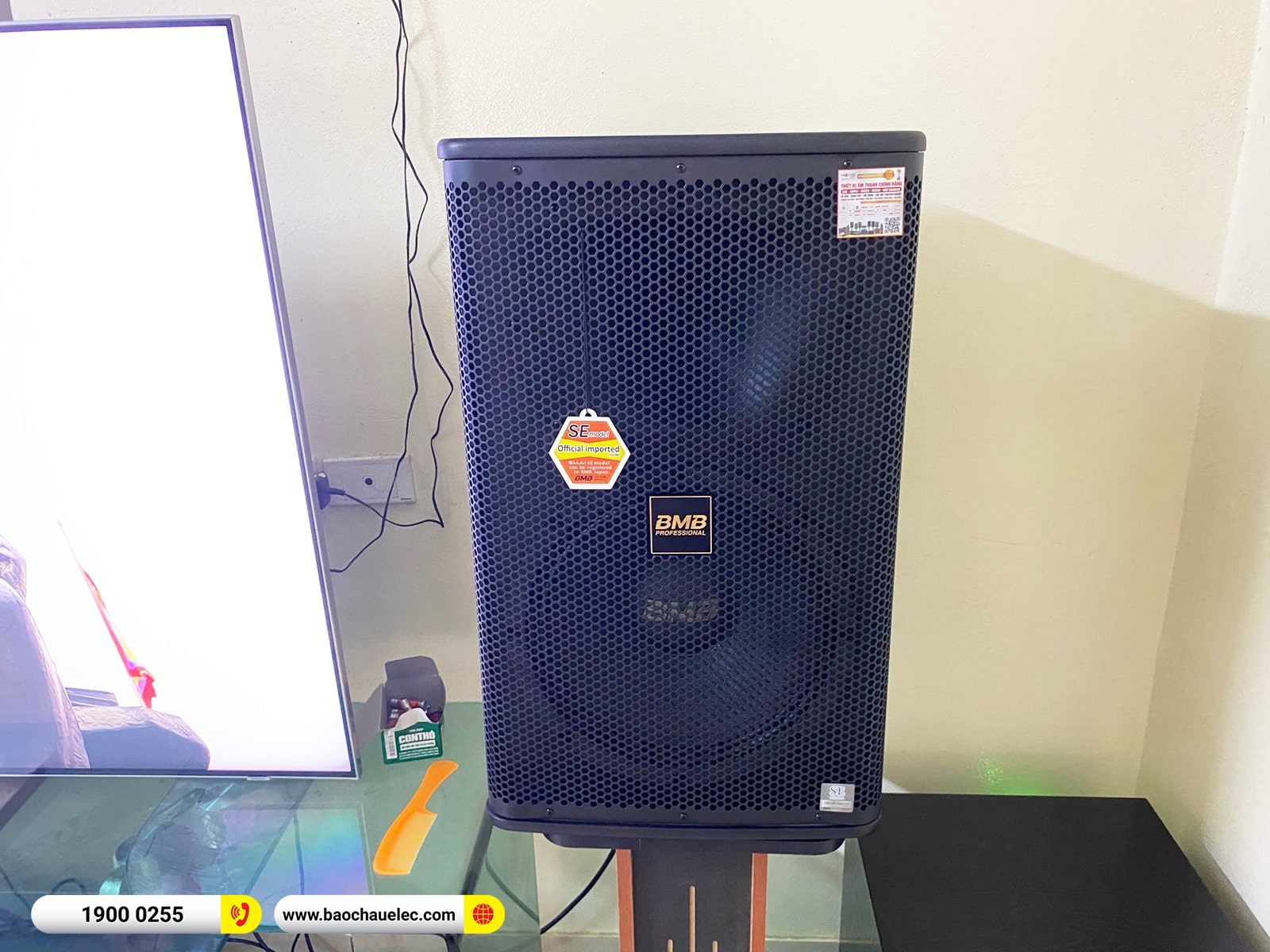 Lắp đặt d&agrave;n karaoke BMB gần 55tr cho anh Đ&ocirc;ng tại H&agrave; Nội (BMB 1212SE, BPA-8200, BPR-5600, SW612, BJ-U600)