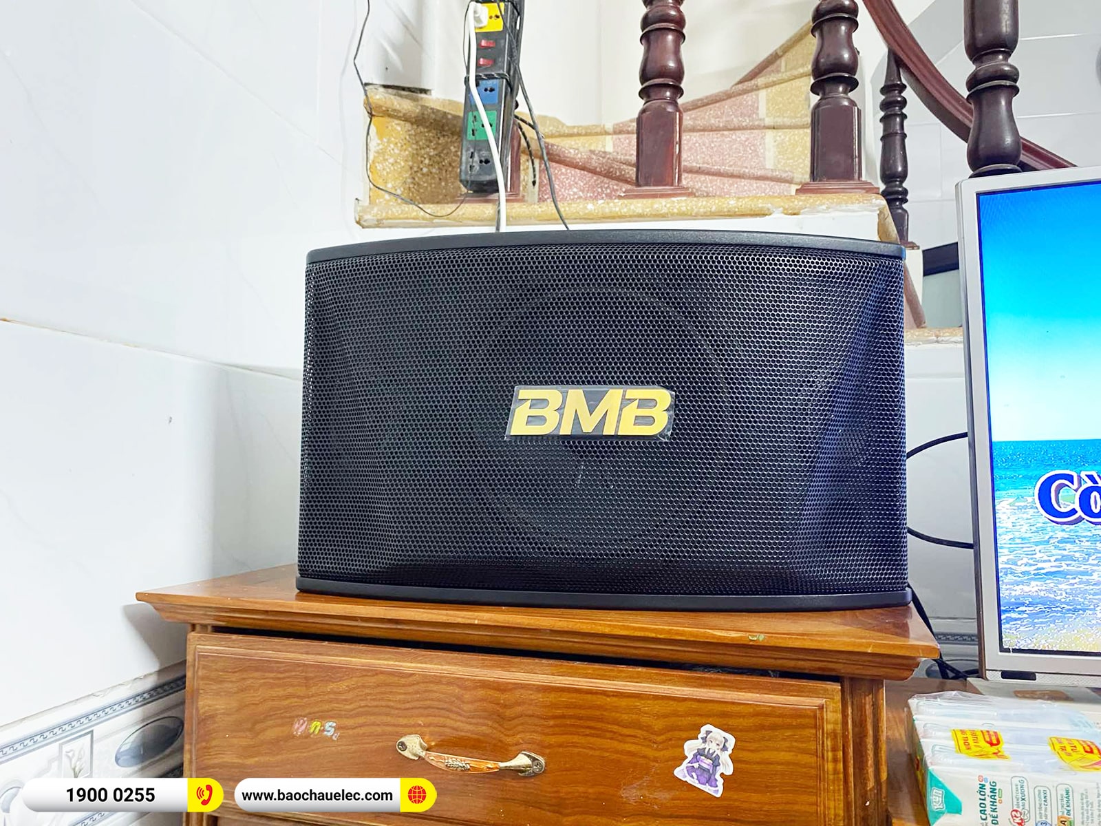 Lắp đặt d&agrave;n karaoke BMB gần 34tr cho anh Duẩn tại H&agrave; Nội (BMB CSN 510SE, VM420A, KP500, SW612, Toprhyme M300)