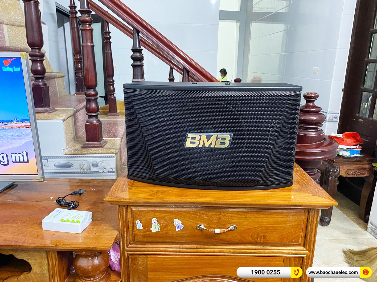 Lắp đặt d&agrave;n karaoke BMB gần 34tr cho anh Duẩn tại H&agrave; Nội (BMB CSN 510SE, VM420A, KP500, SW612, Toprhyme M300)
