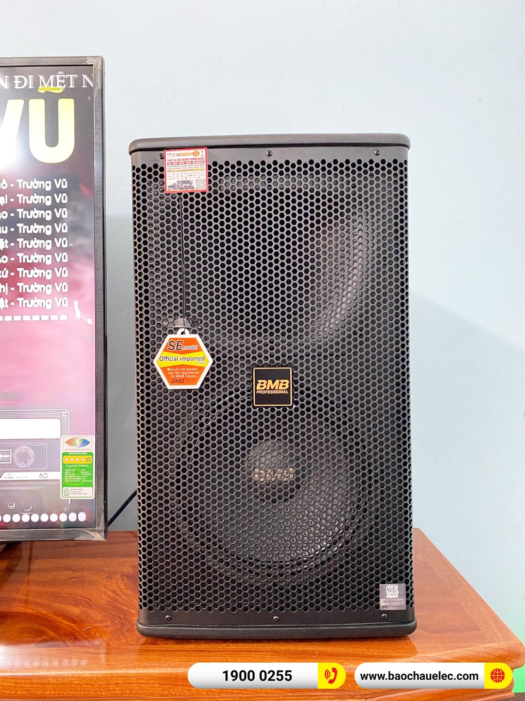 Lắp đặt dàn karaoke BMB hơn 42tr cho anh Hiếu tại Bắc Giang (BMB 1210SE, VM620A, KP500, SW512, Toprhyme M300)