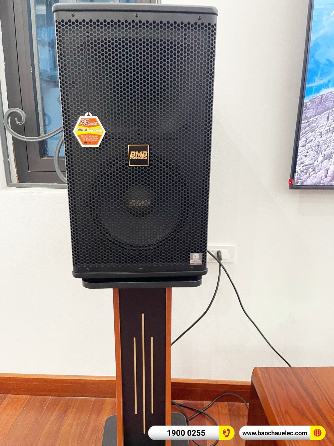 Lắp đặt d&agrave;n karaoke BMB gần 40tr cho anh Nguy&ecirc;n tại H&agrave; Nội (BMB 1210SE, BDA-X33, SW512, Toprhyme M300)