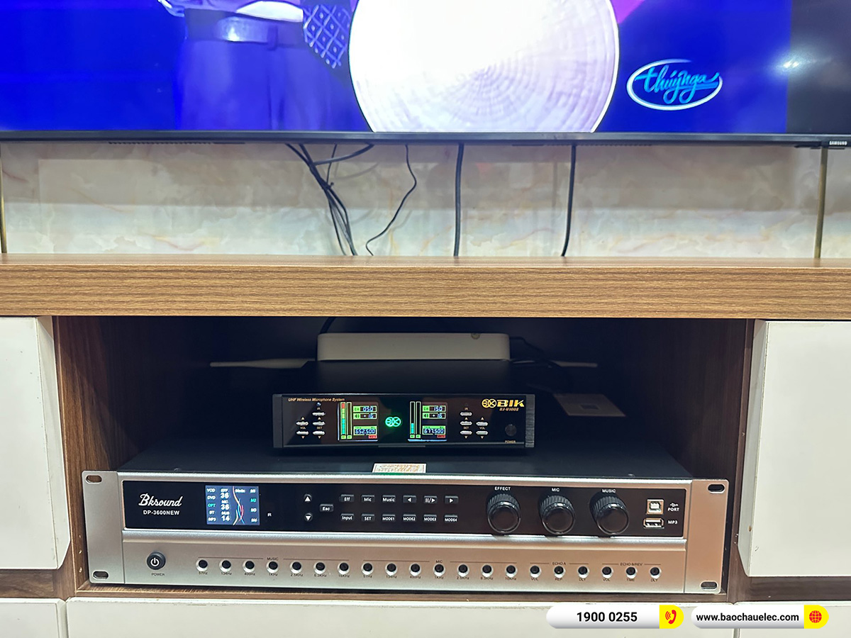 Lắp đặt dàn karaoke BMB hơn 17tr cho anh Quân tại Hà Nội