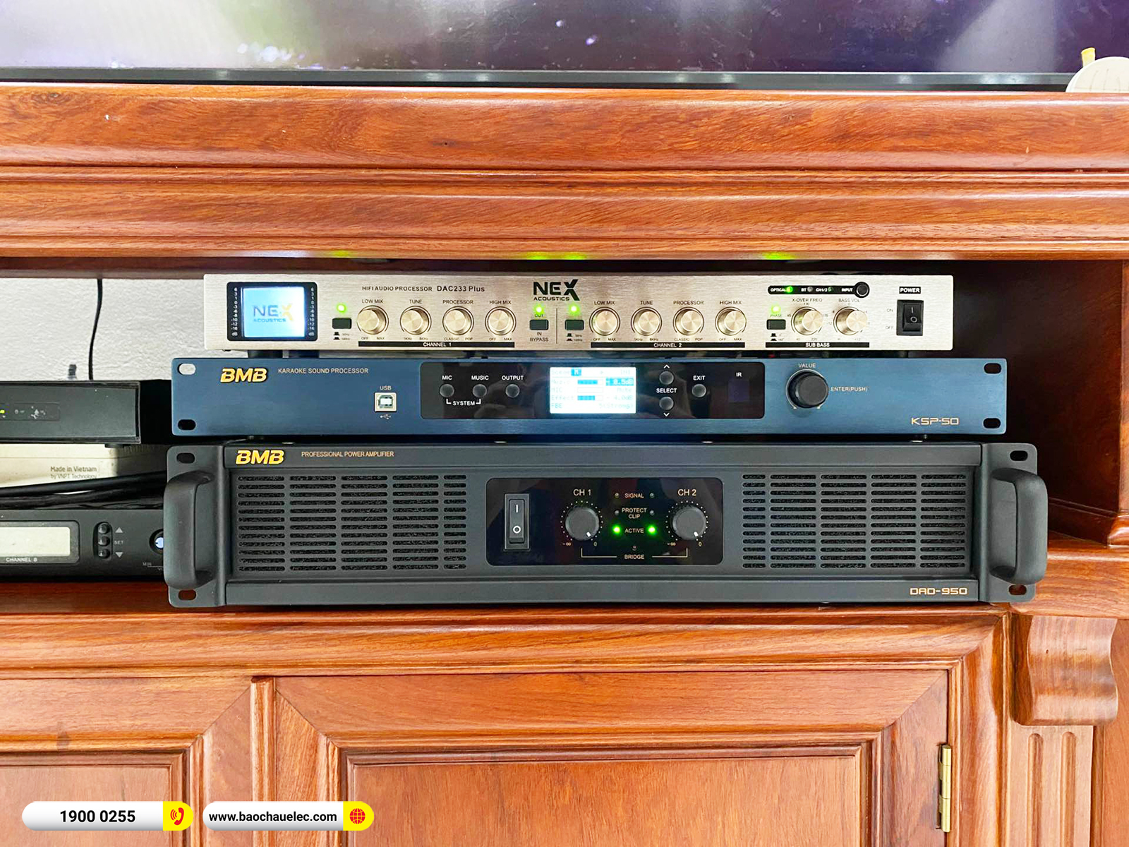Lắp đặt dàn karaoke BMB gần 59tr cho anh Quý tại Bắc Ninh